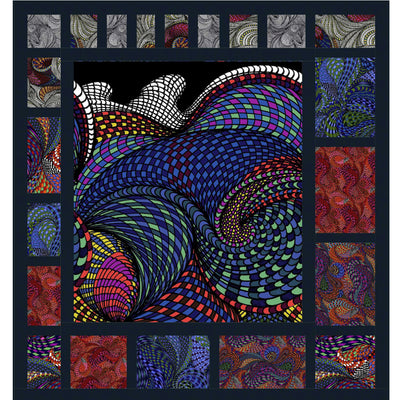 The Rapture Quilt with the Bio Geo Collection