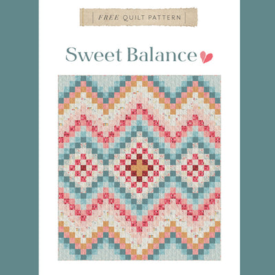 Sweet Balance Free Quilt Pattern by AGF Studio
