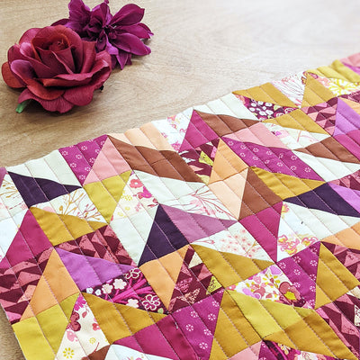 How to Make an Easy Quilted Autumn Table Runner