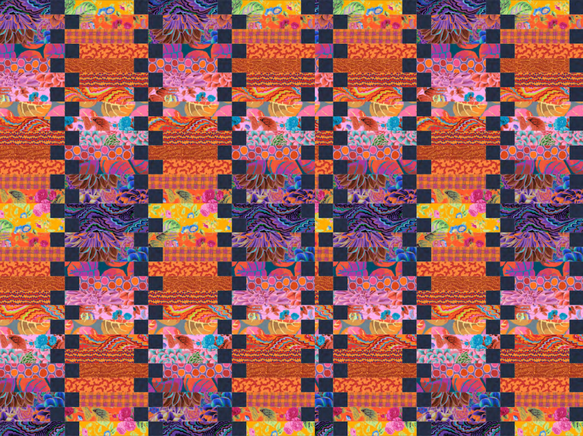 FREE Kaffe Quilt Pattern - Zippers – Valley Fabrics