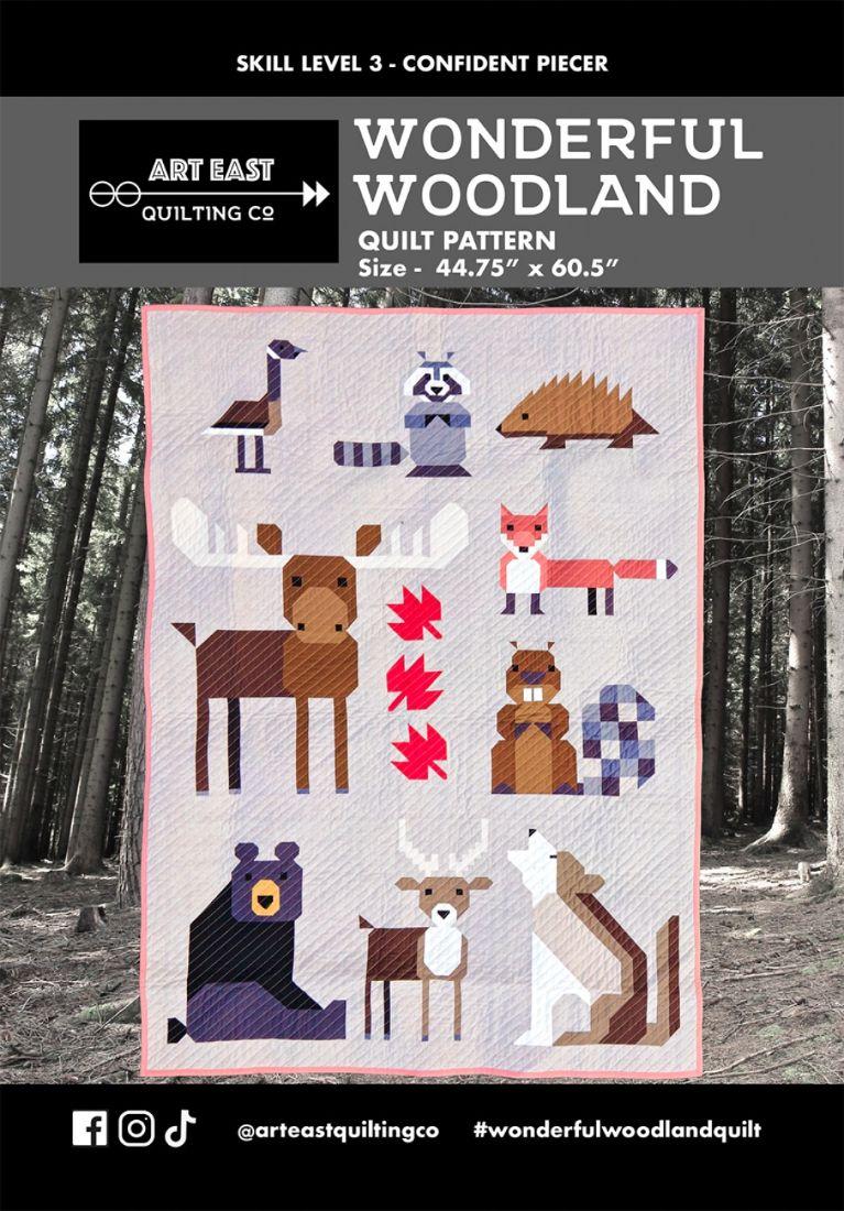 Fancy Forest Quilt Pattern by Elizabeth Hartman