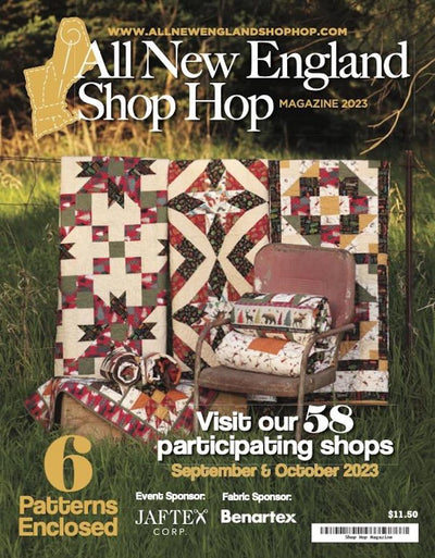 Get ready for autumn road trips with TWO Quilt Shop Hops!