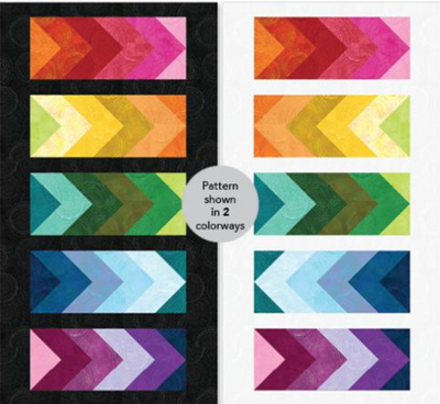 Prismatic Wave Free Quilt Pattern